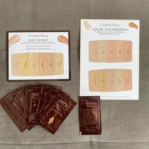Charlotte Tilbury Bundle - Magic Foundation Samples - 4 Fair / Pale